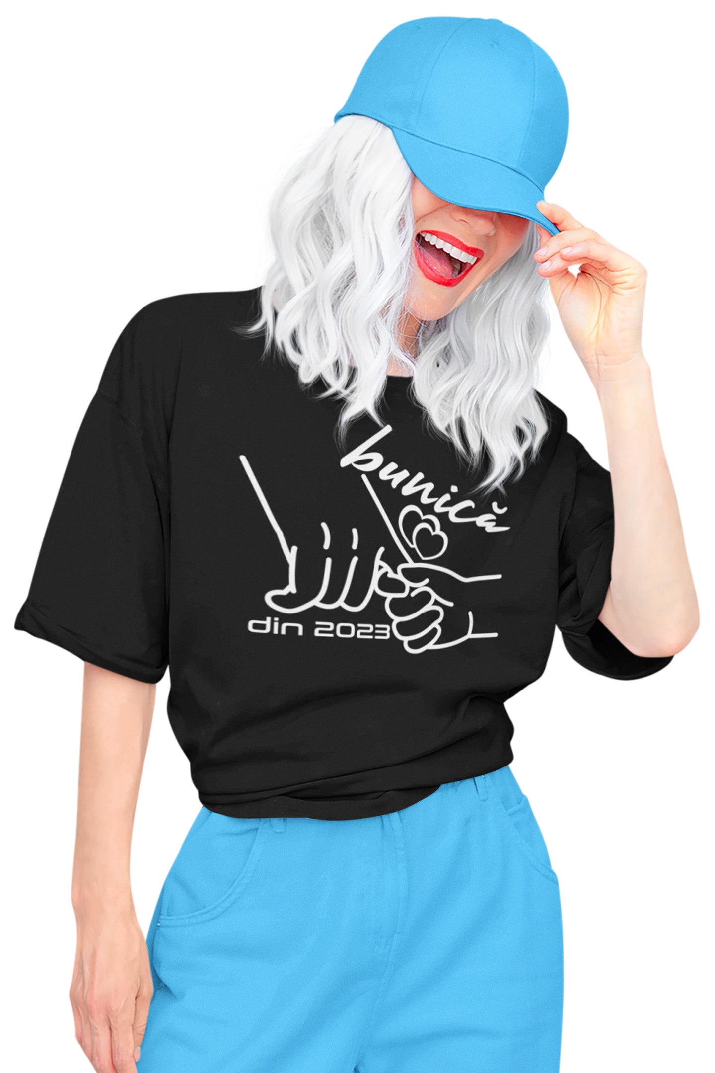 Tricou Bunică din 2023 Negru