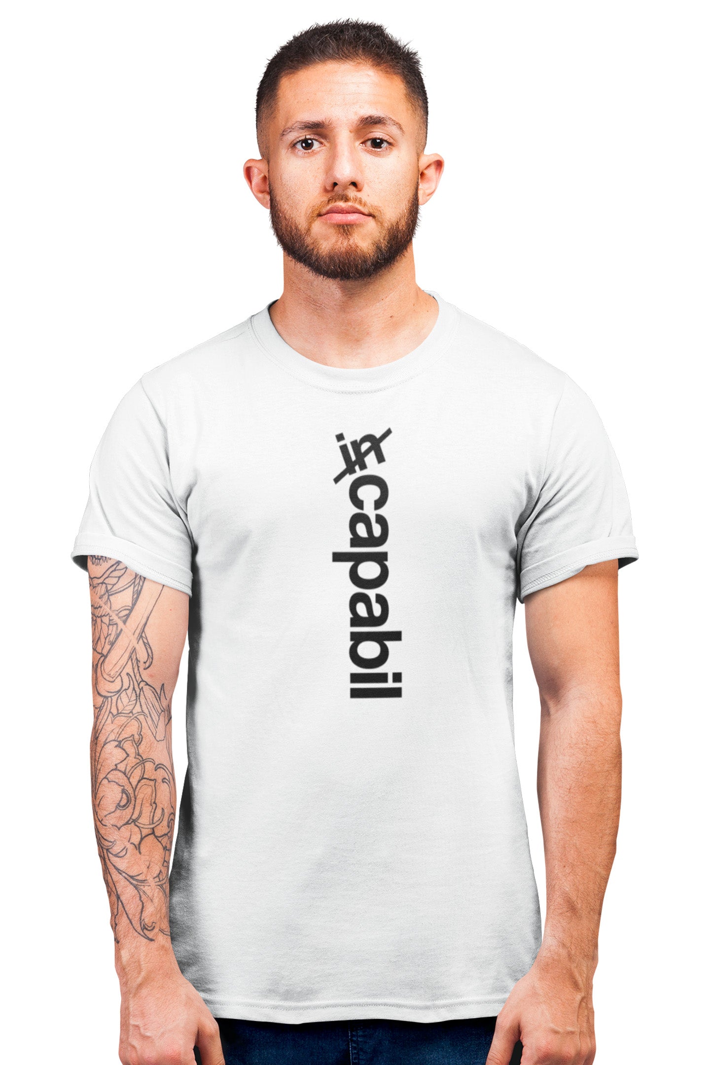 Tricou Capabil Alb