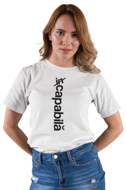 Tricou Capabilă Alb