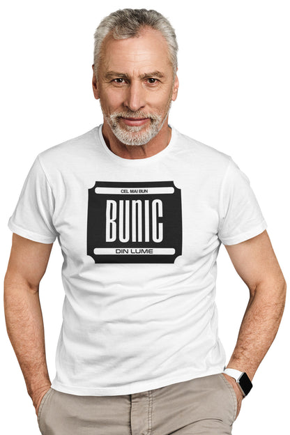 Tricou Cel mai bun bunic Alb
