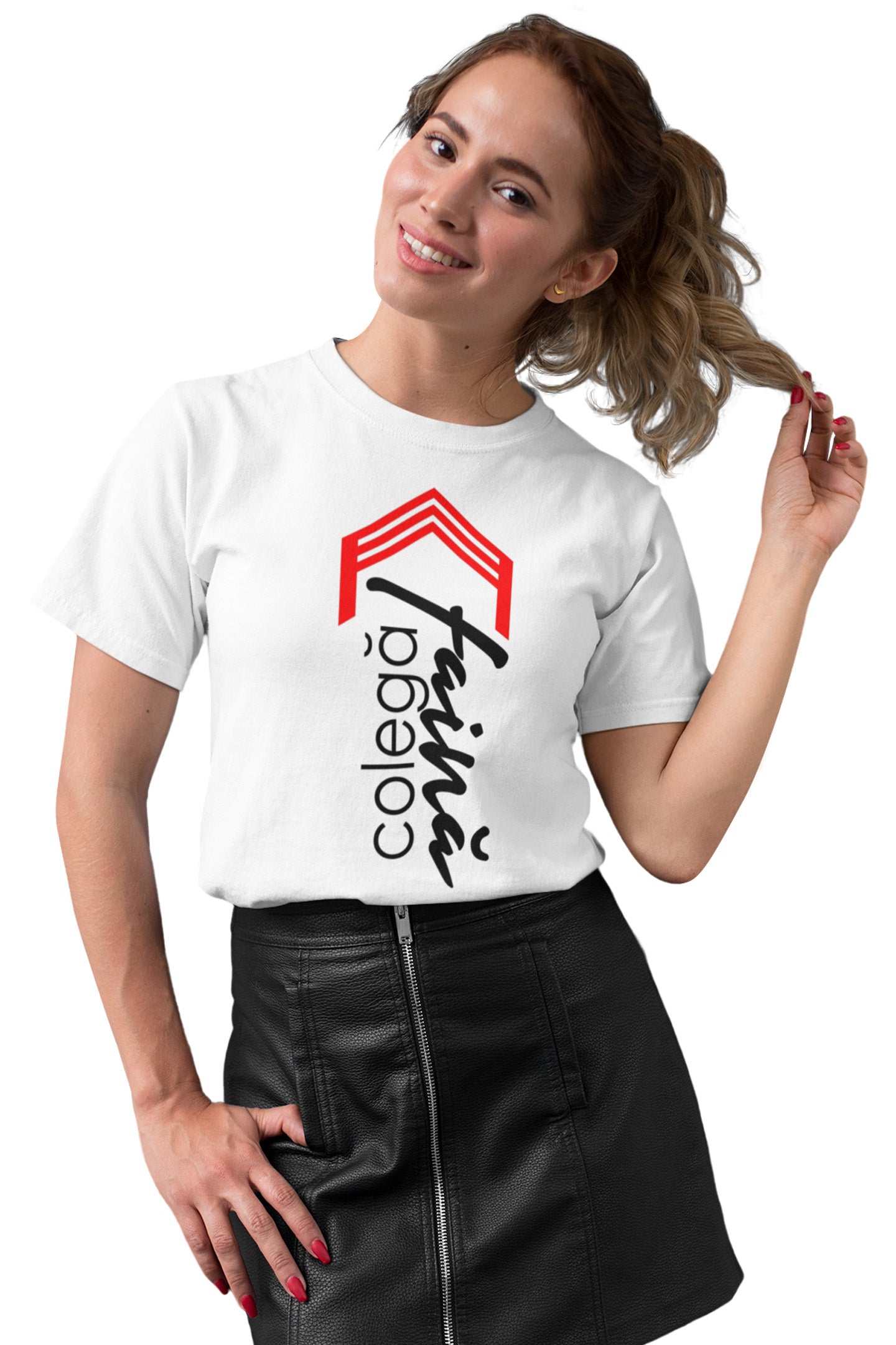 Tricou Colegă Faină Alb
