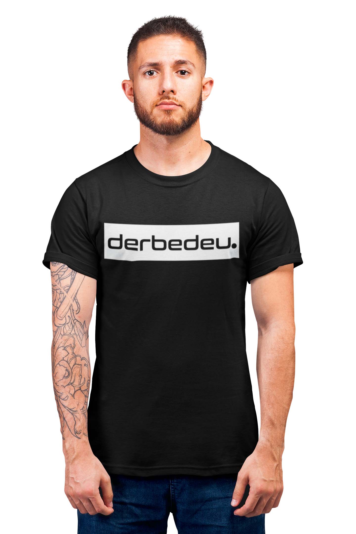 Tricou Derbedeu - Alb