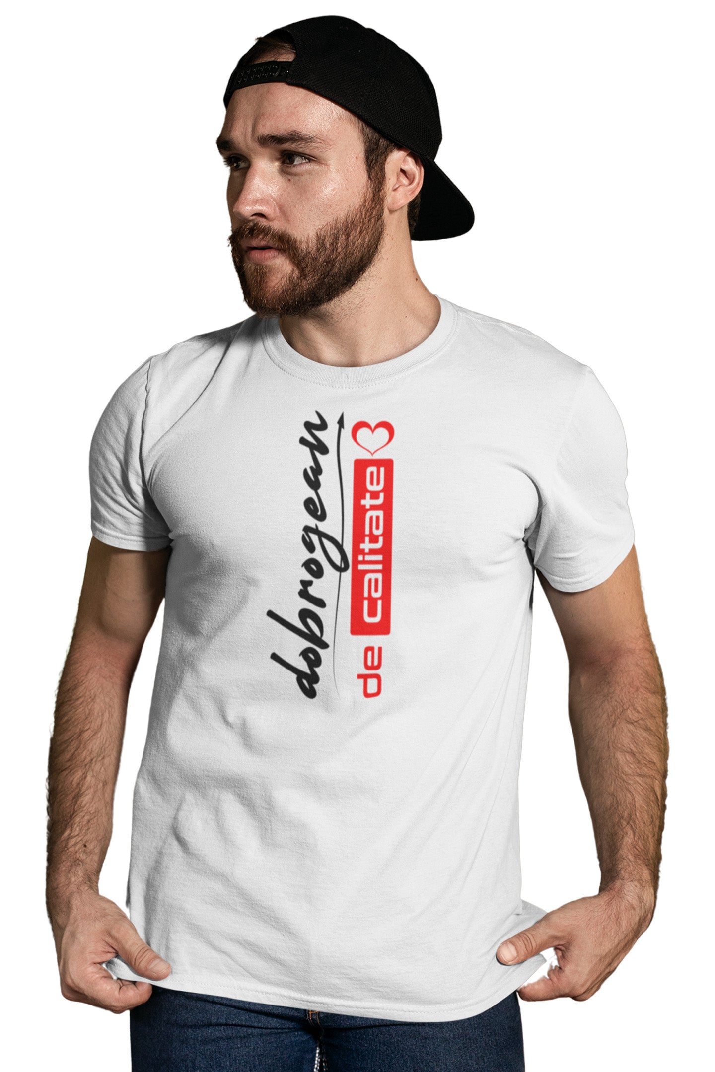 Tricou Dobrogean Alb