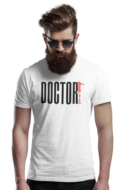Tricou Doctor Bun Alb