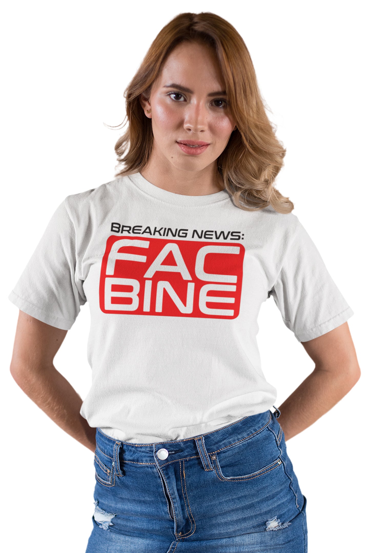Tricou Fac Bine Alb