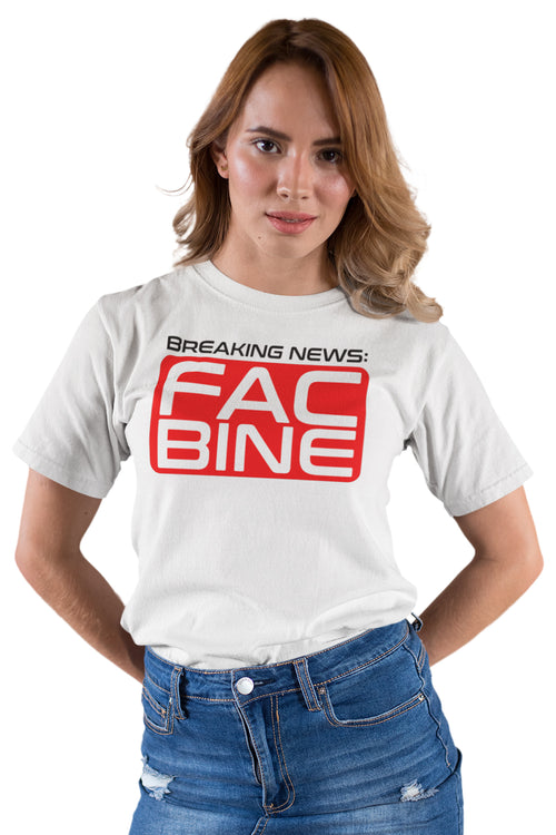 Tricou Fac Bine Alb