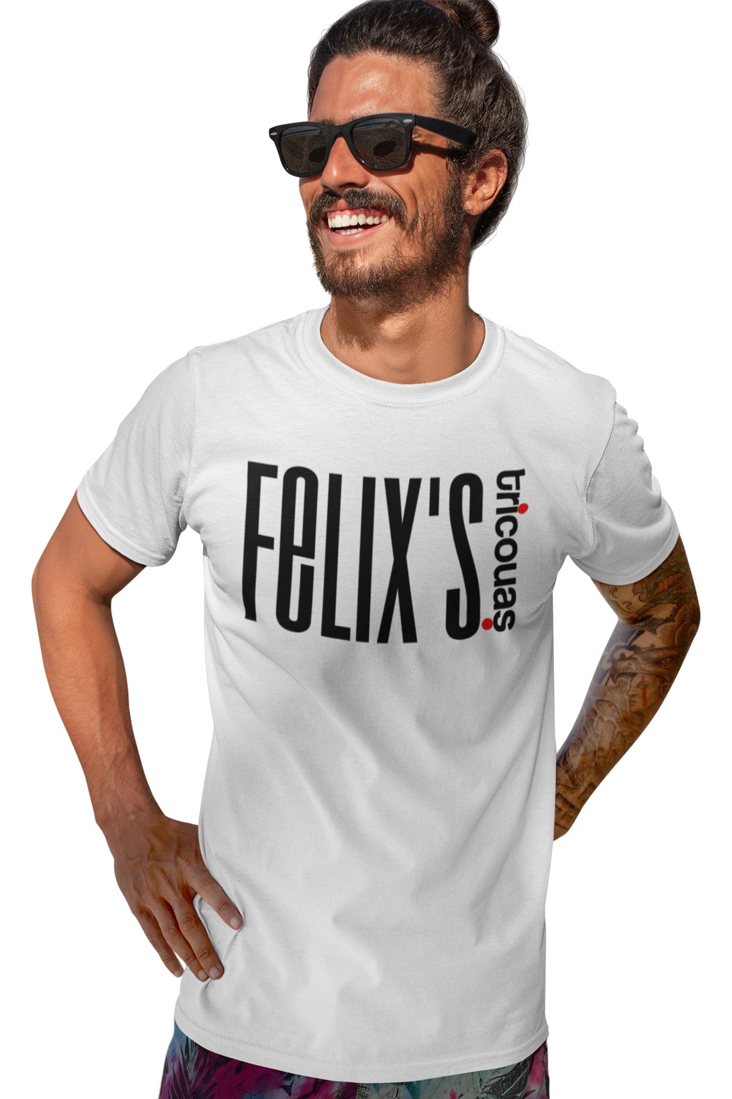 Tricou Felix Alb