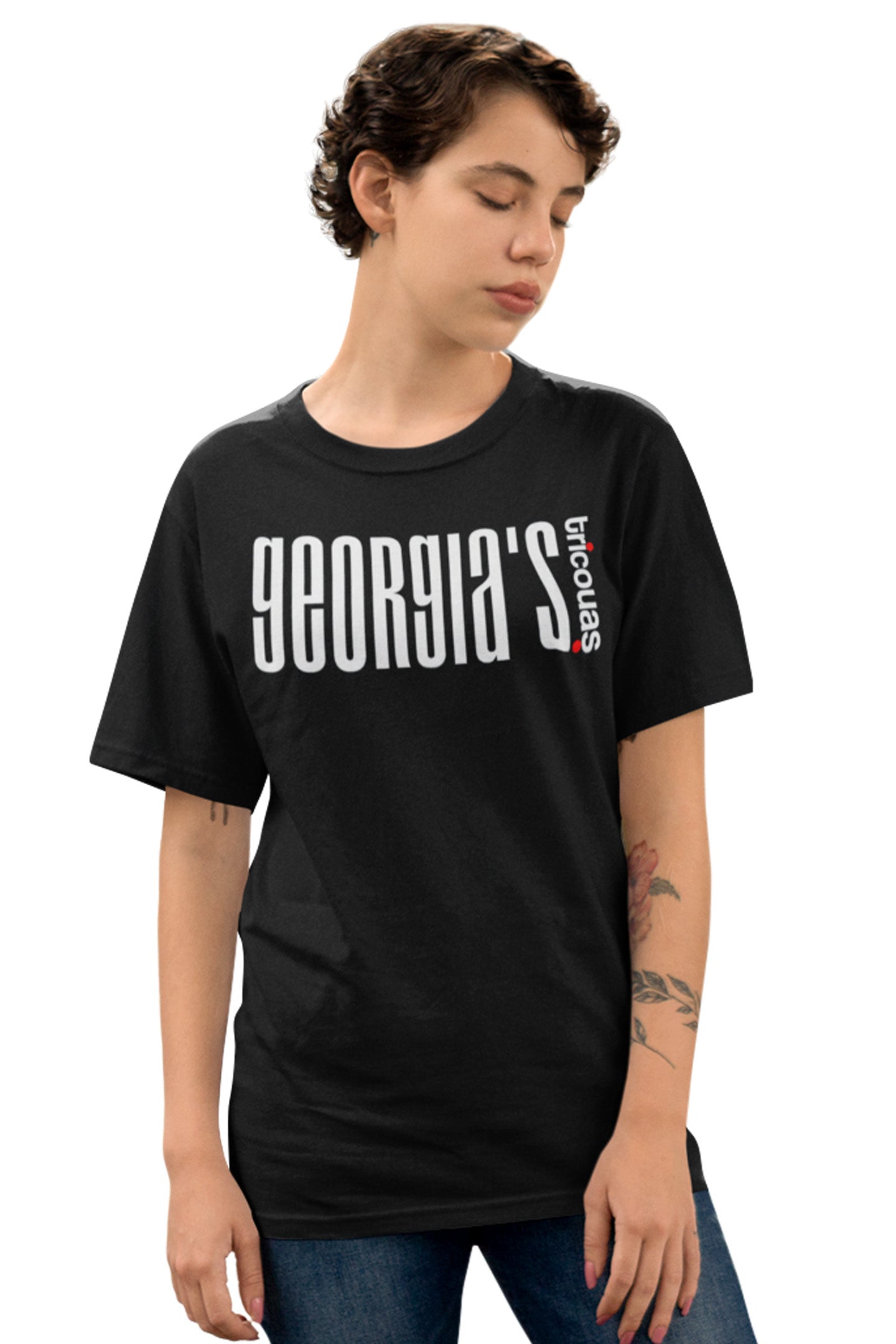 Tricou Georgia Negru