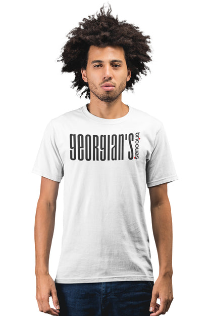 Tricou Georgian Alb