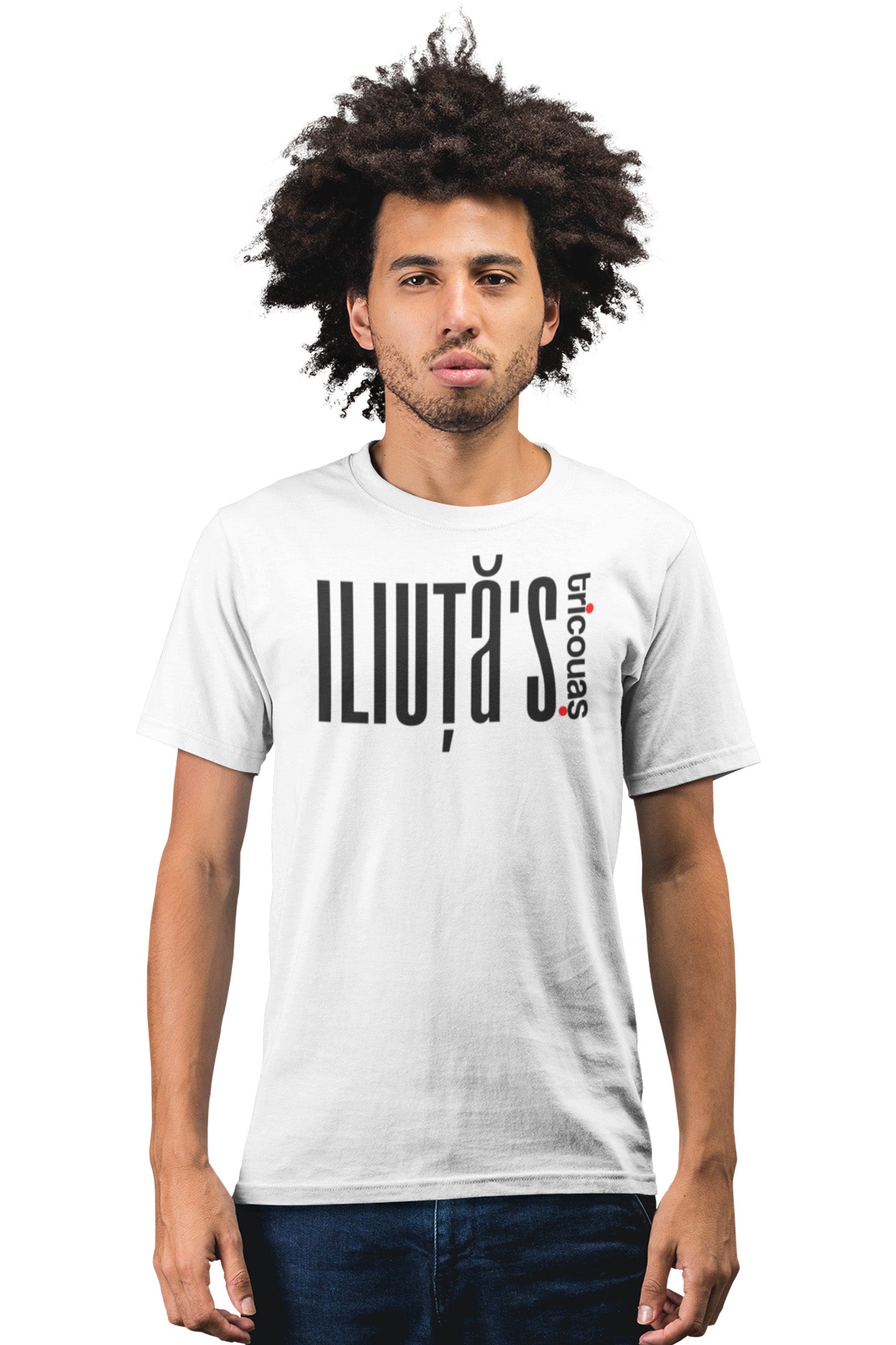 Tricou Iliuță Alb