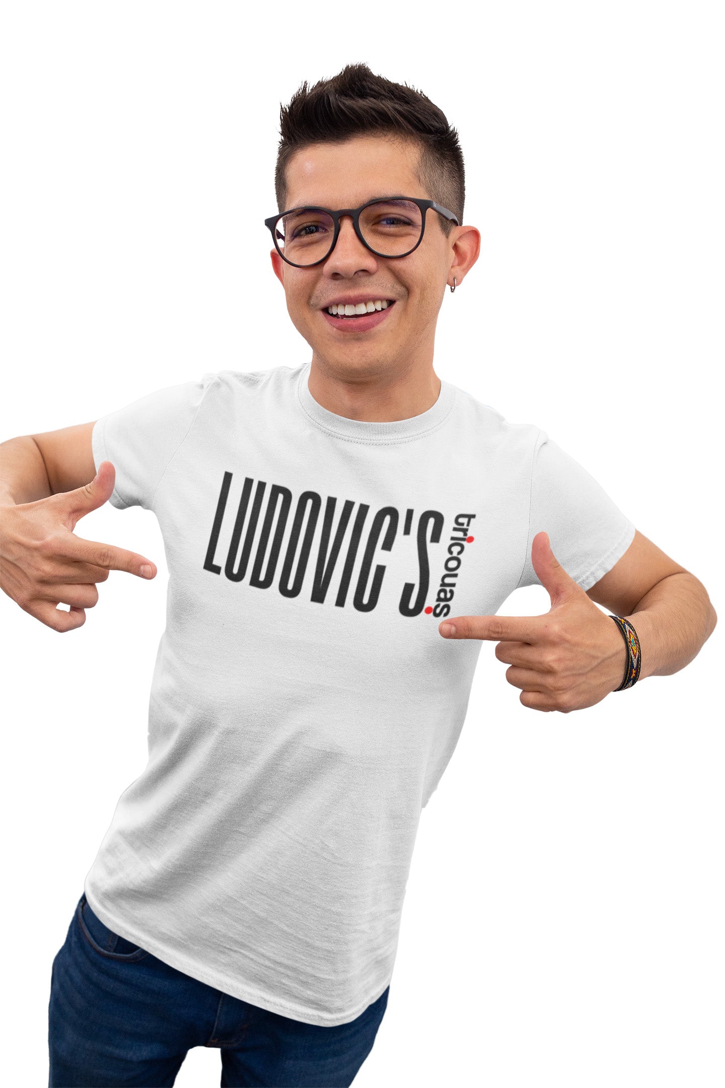 Tricou Ludovic Alb