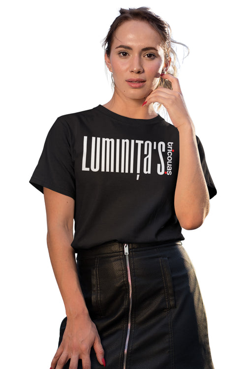 Tricou Luminița Negru
