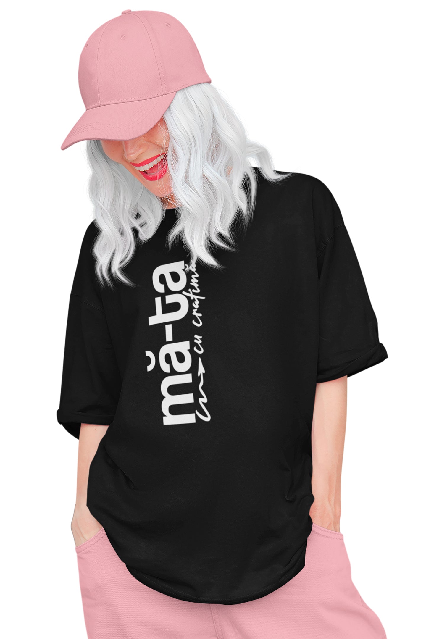 Tricou Oversize Mă-ta Ea