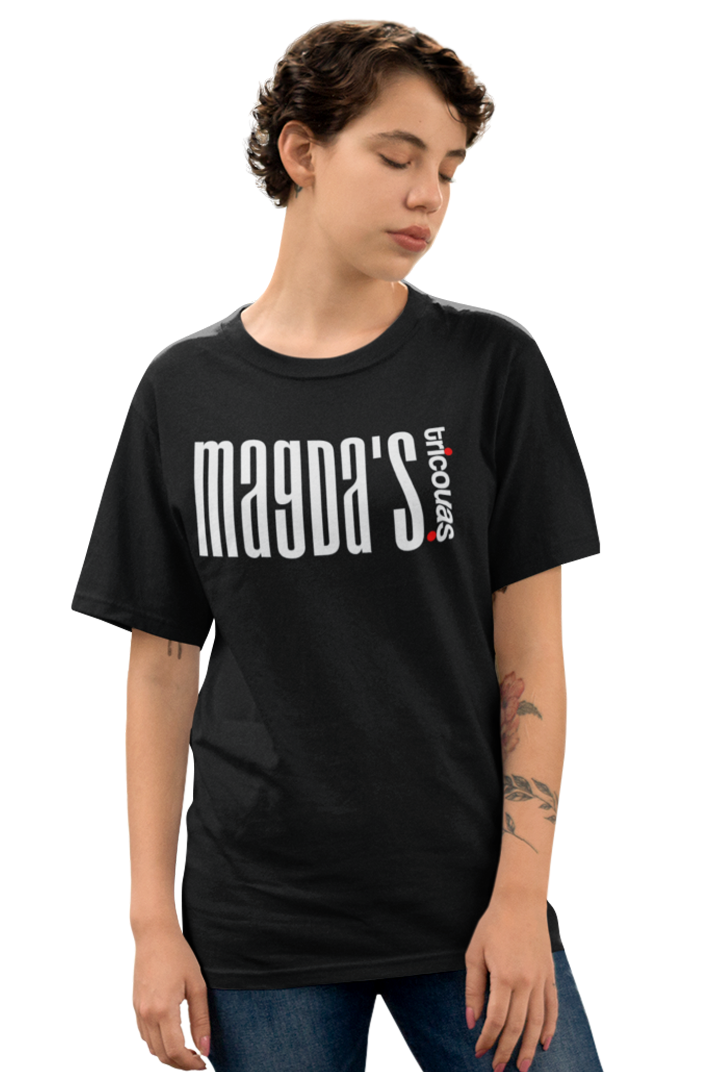 Tricou Magda Negru