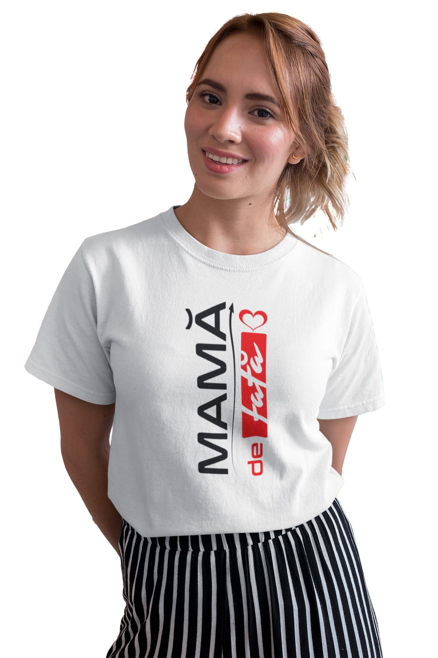 Tricou Mamă de Fată Alb