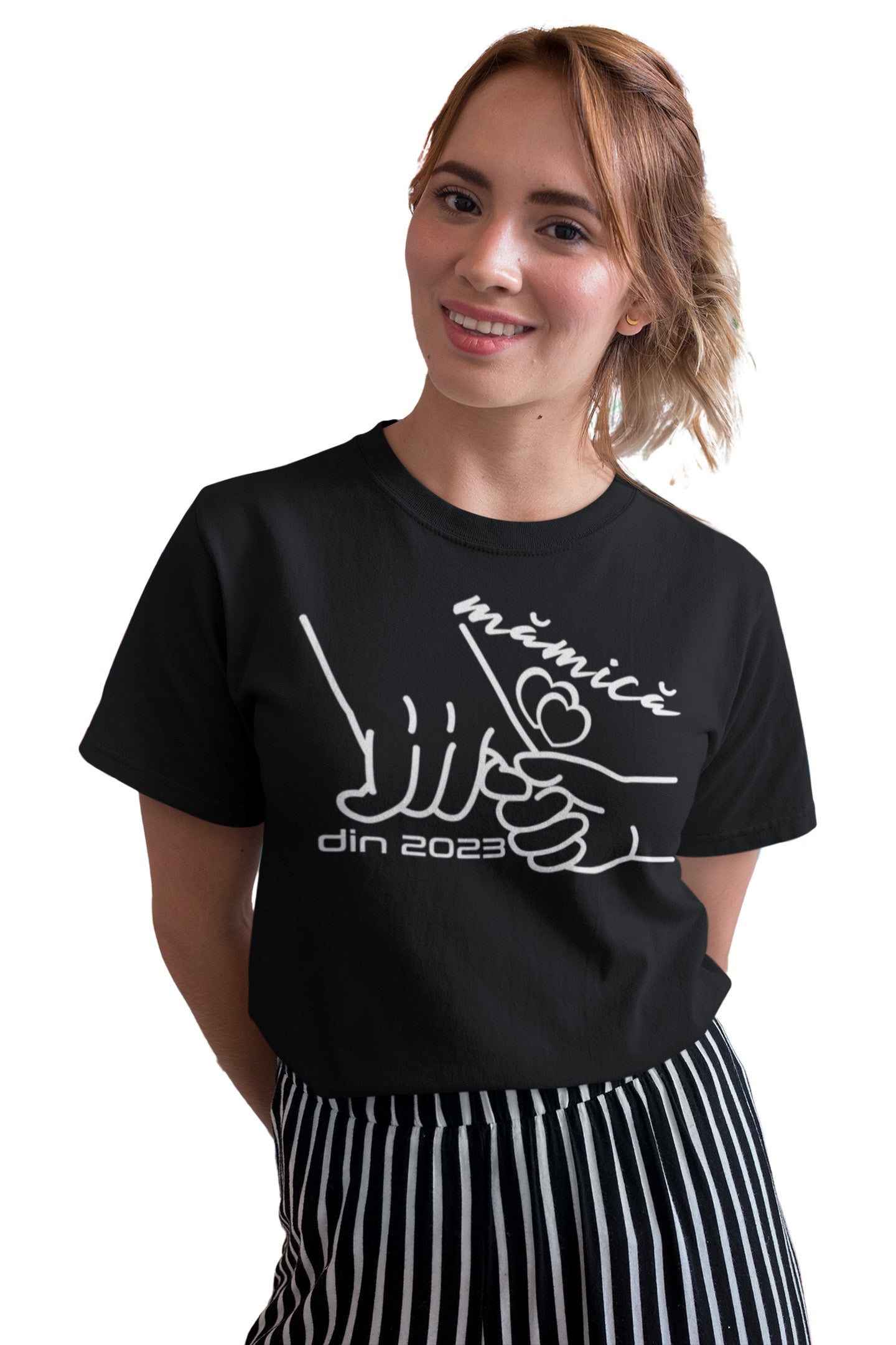 Tricou Mămică din 2023 Negru