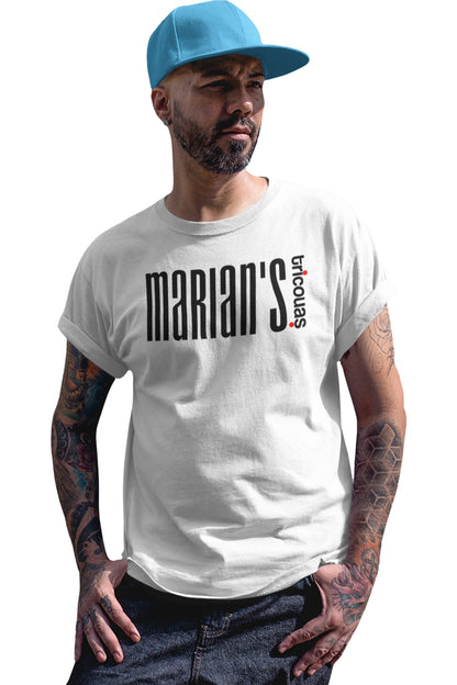 Tricou Marian Alb