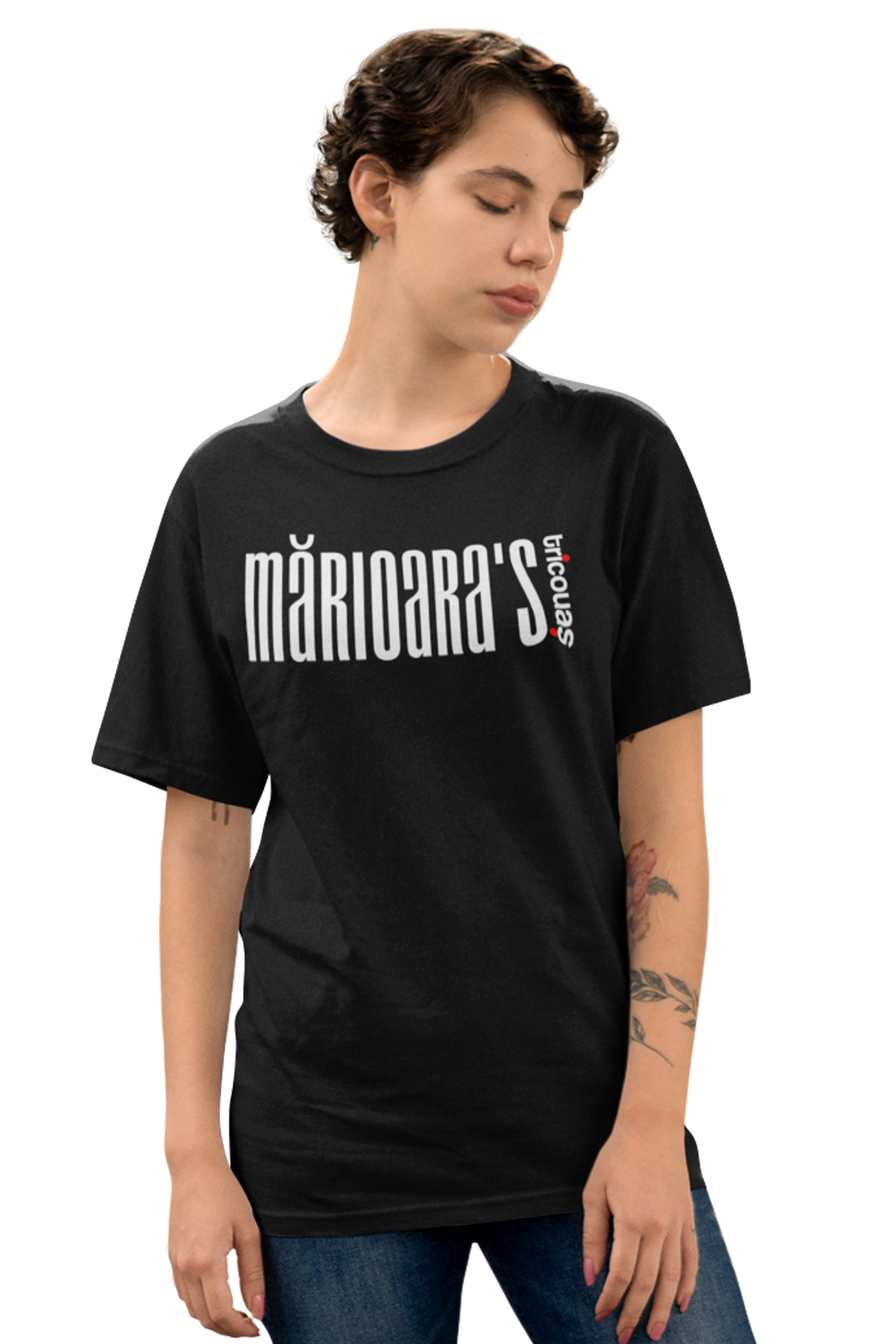 Tricou Mărioara Negru