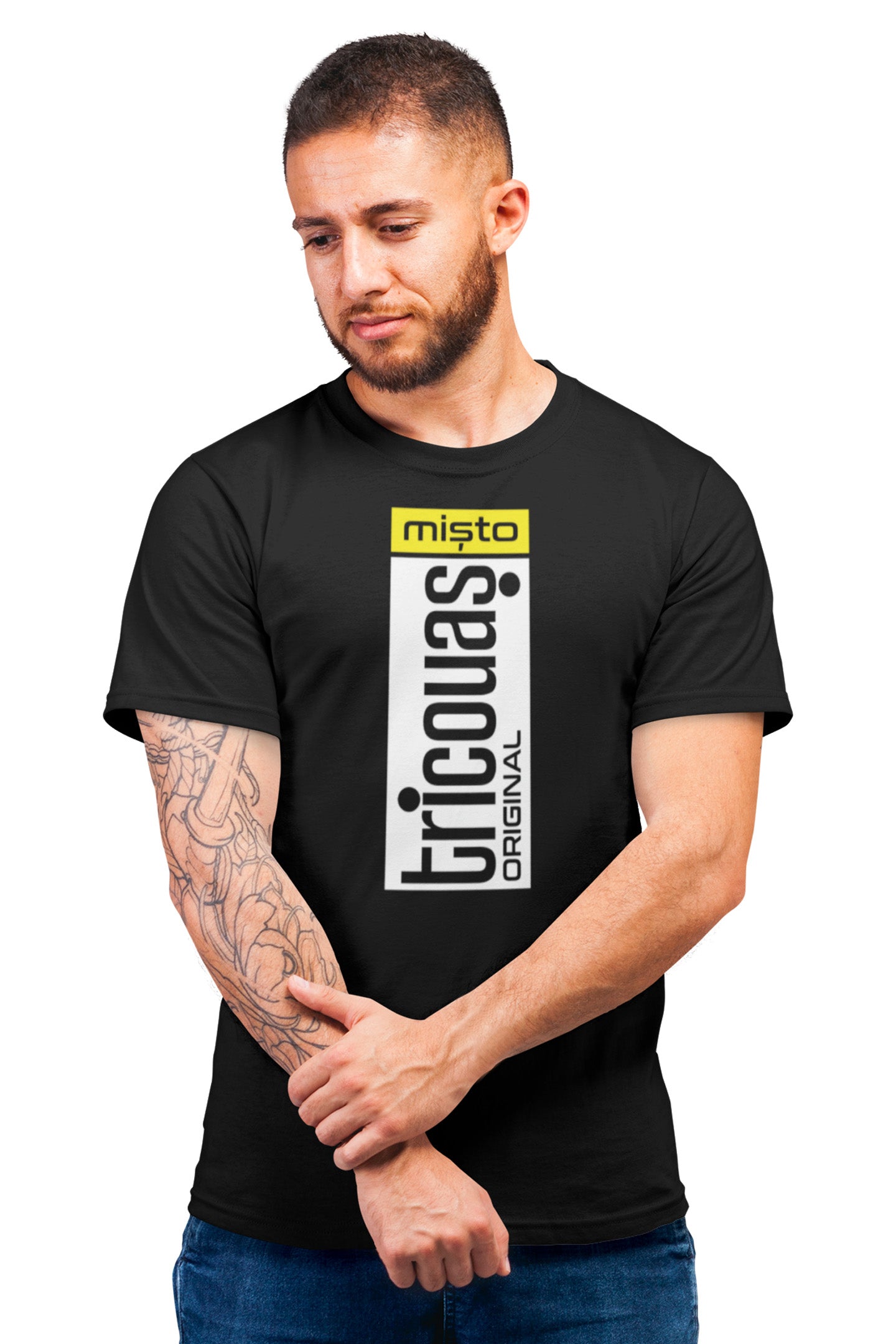 Tricou Mișto Negru