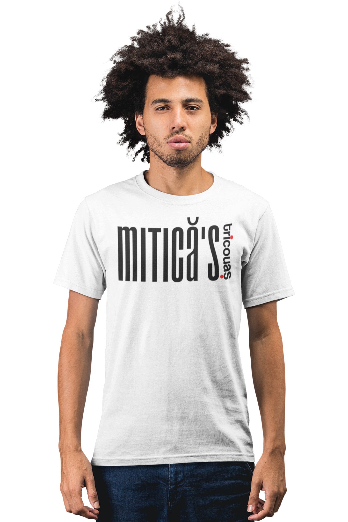Tricou Mitică Alb