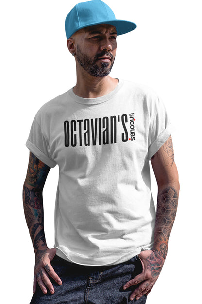 Tricou Octavian Alb