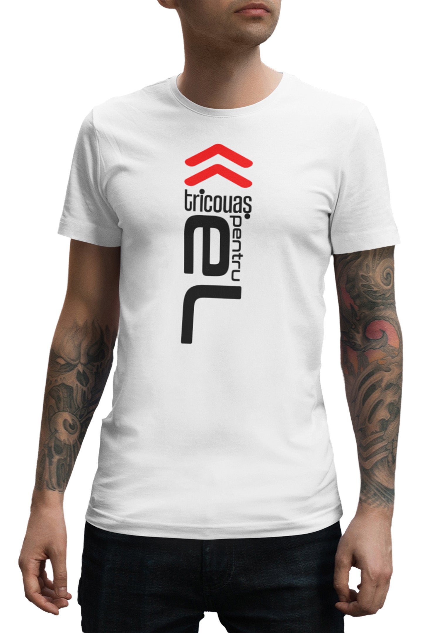 Tricou pentru EL Alb