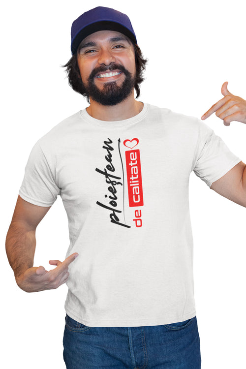 Tricou Ploieștean Alb