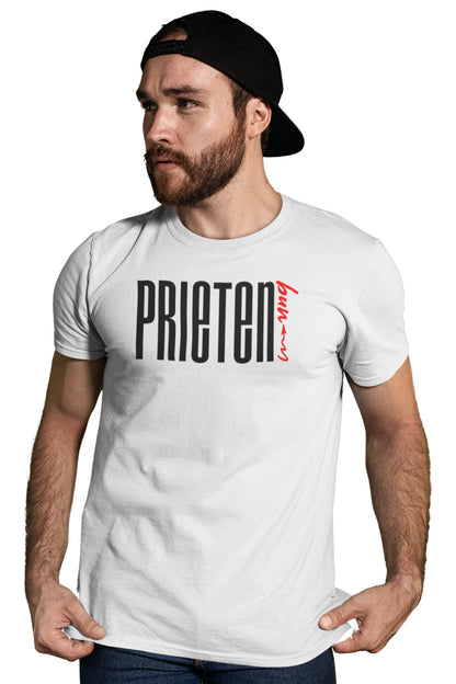 Tricou Prieten Bun Alb