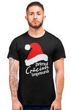 Tricou Primul Crăciun Împreună El