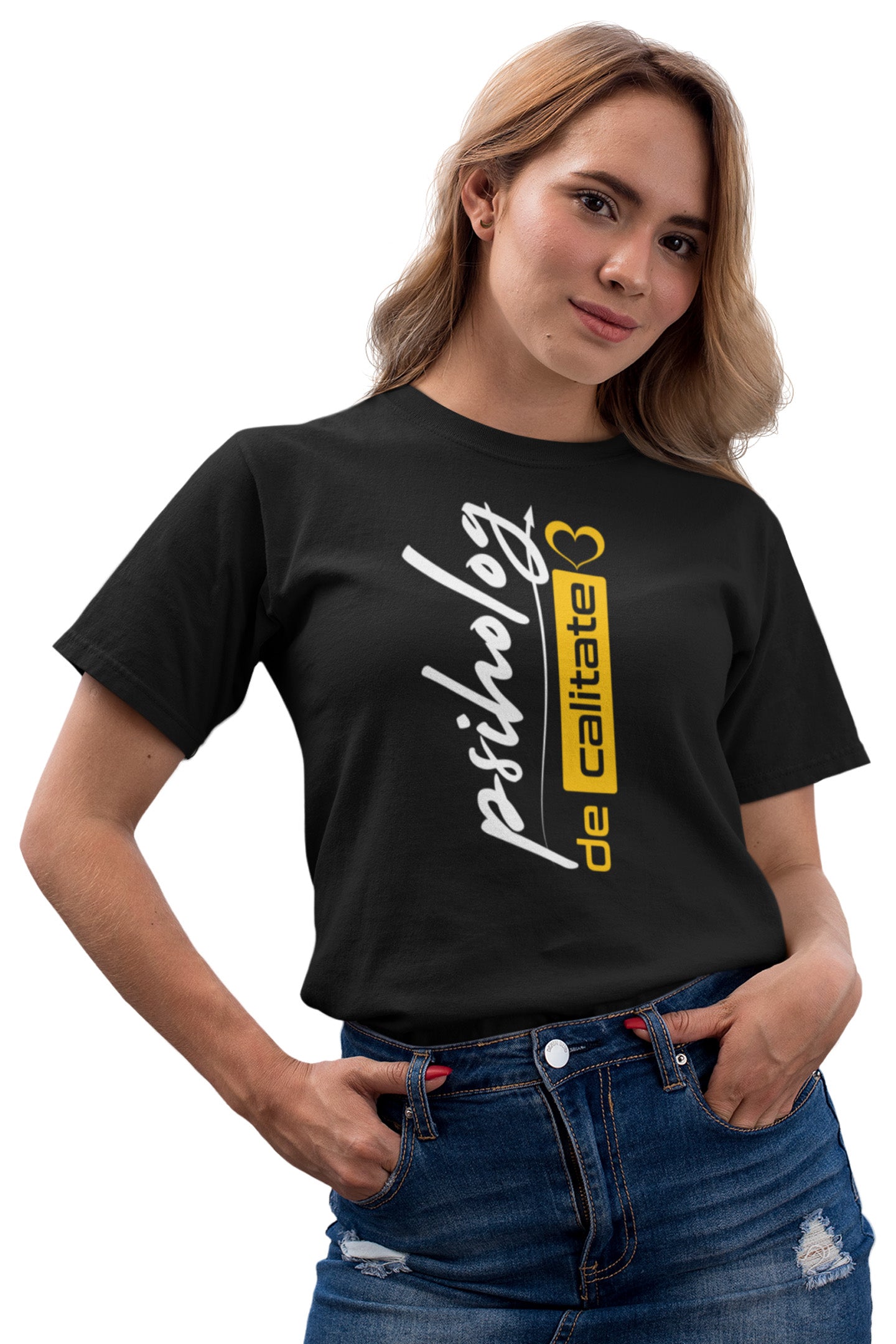 Tricou Psiholog Negru