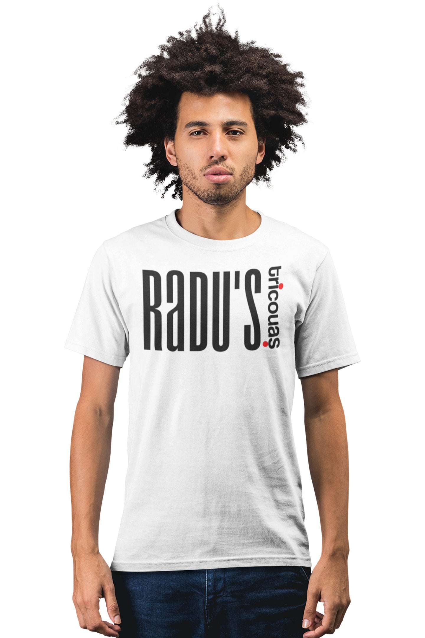 Tricou Radu Alb