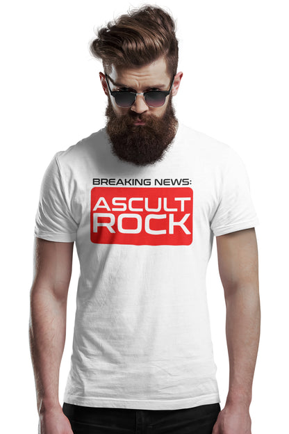 Tricou Rock Alb