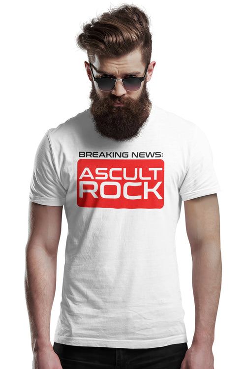 Tricou Rock Alb