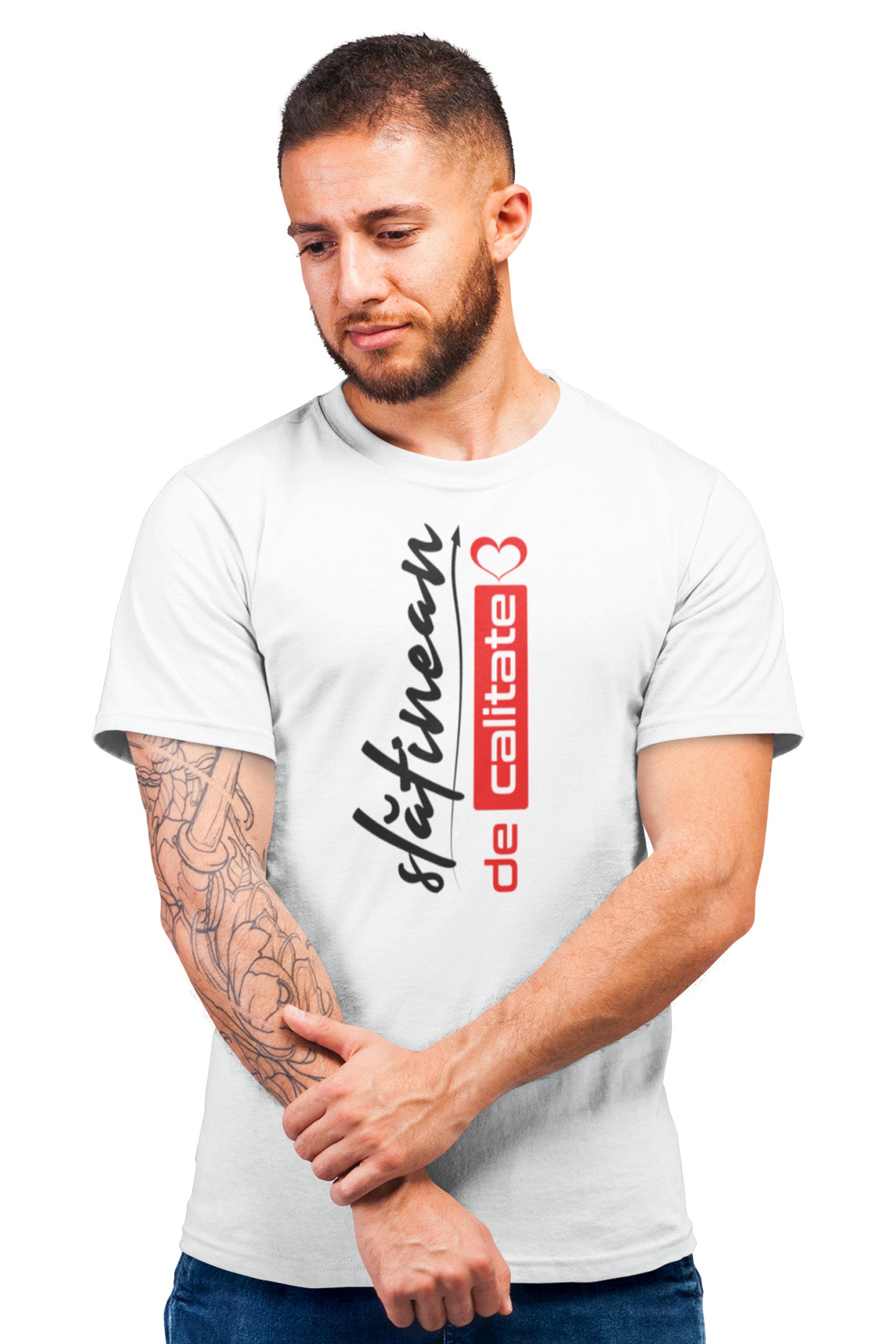 Tricou Slătinean Alb