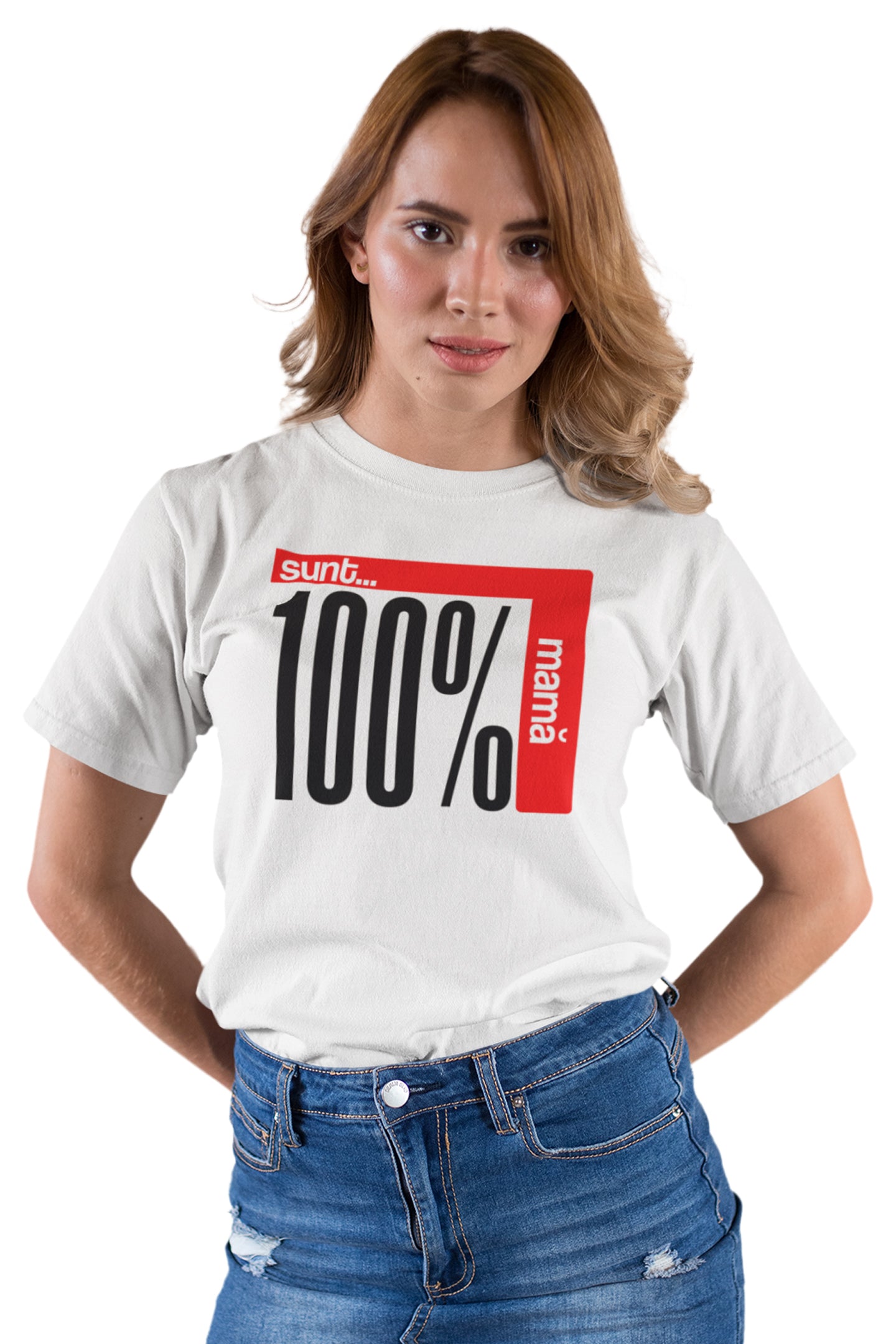 Tricou Sunt Mamă Alb