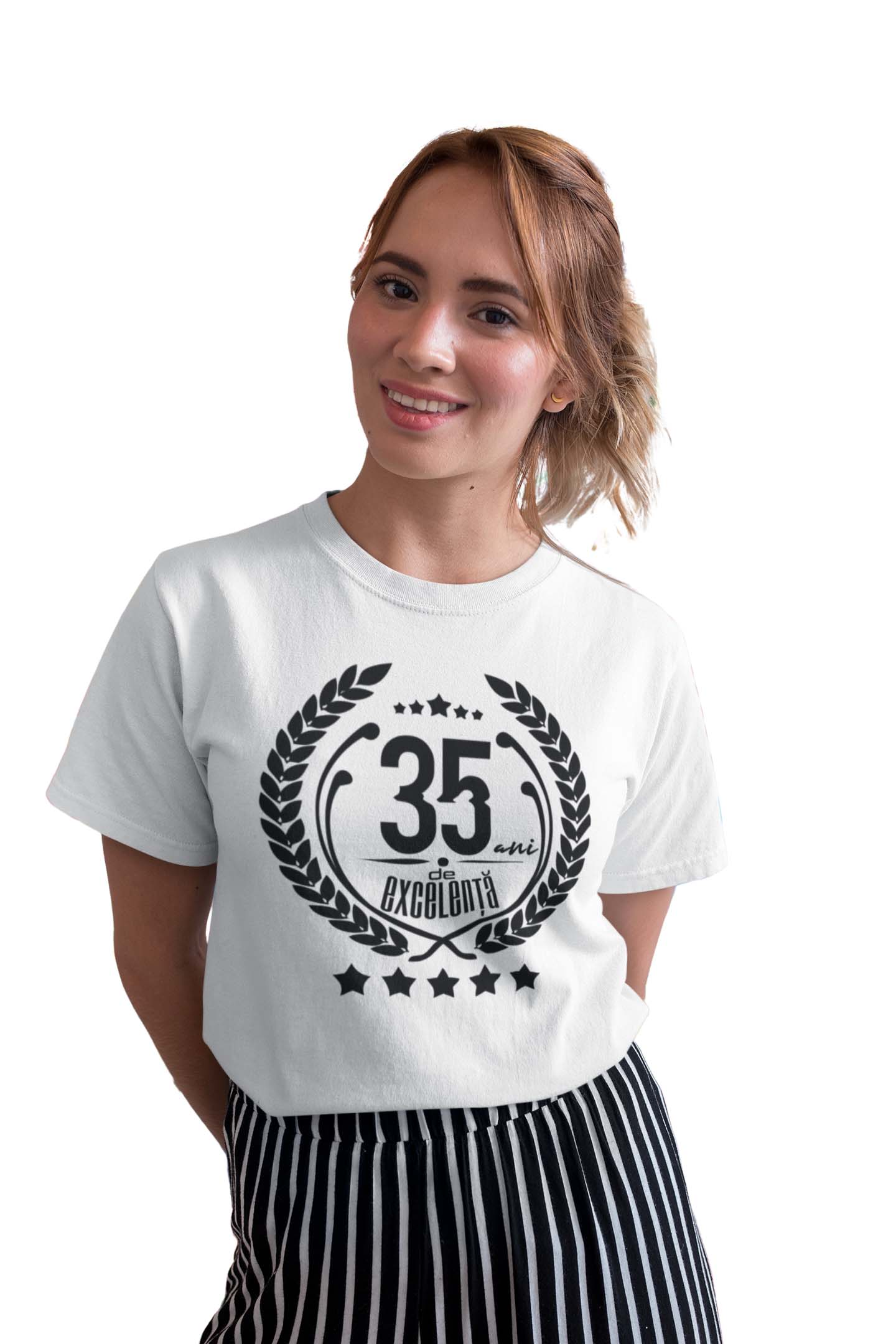 Tricou Cadou 35 ani - Alb