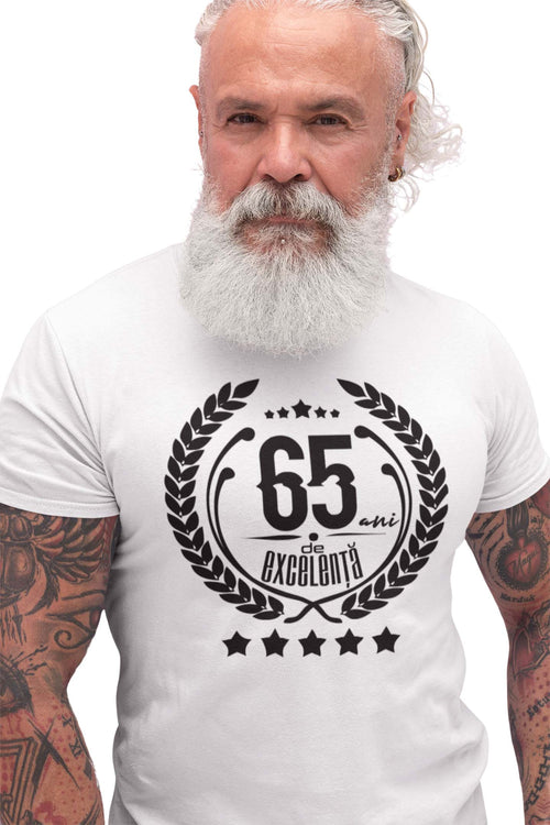 Tricou Cadou 65 ani - Alb