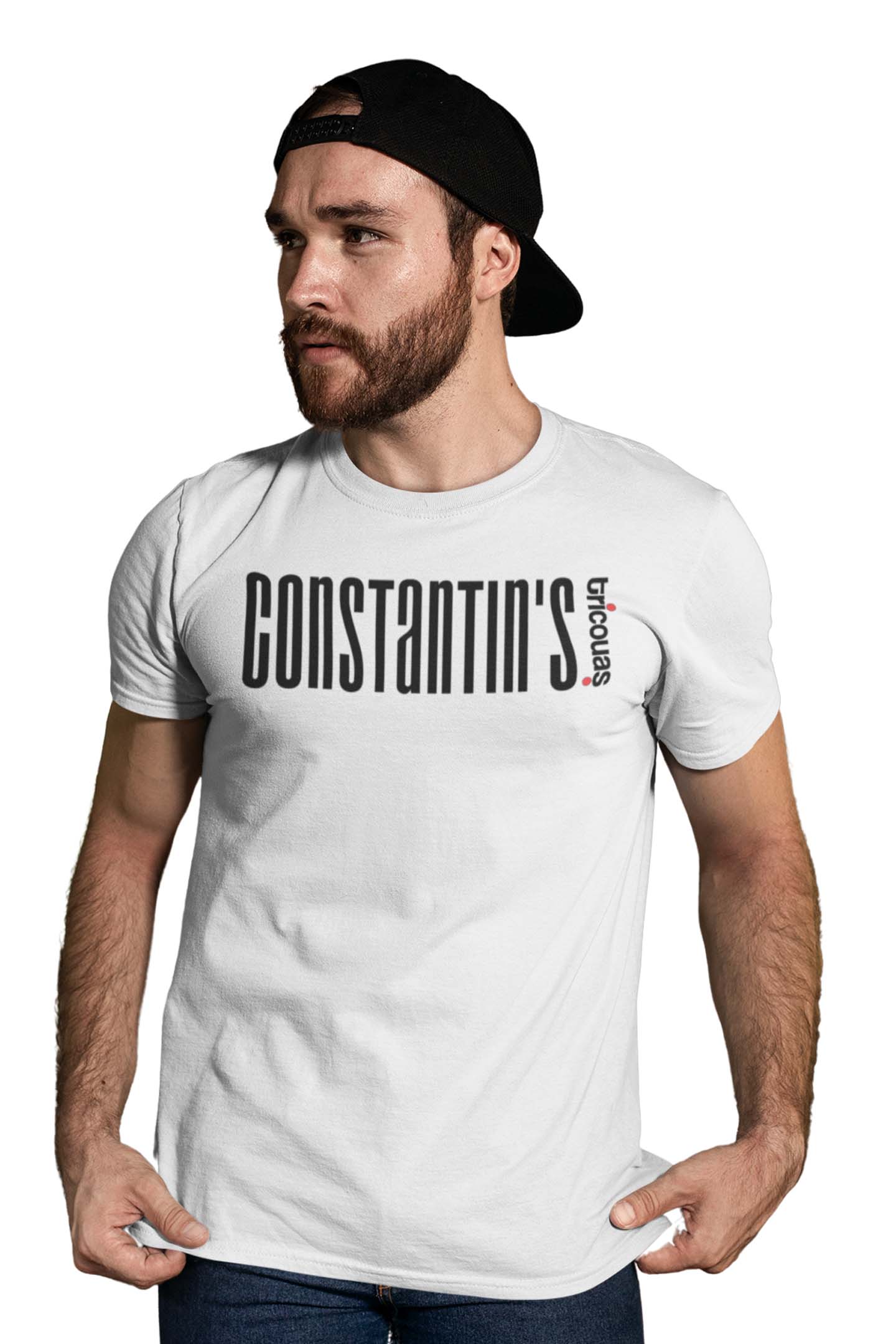 Tricou Constantin - Alb