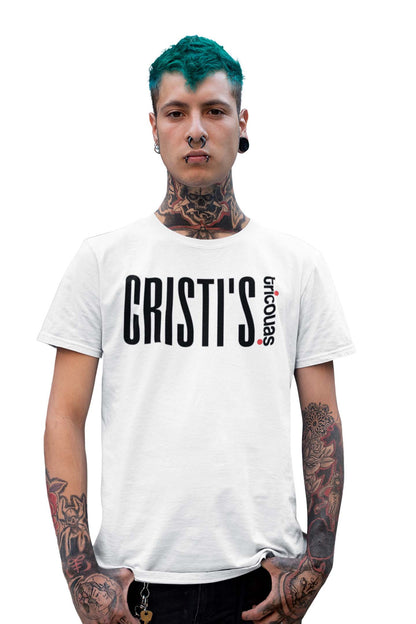 Tricou Cristi - Alb