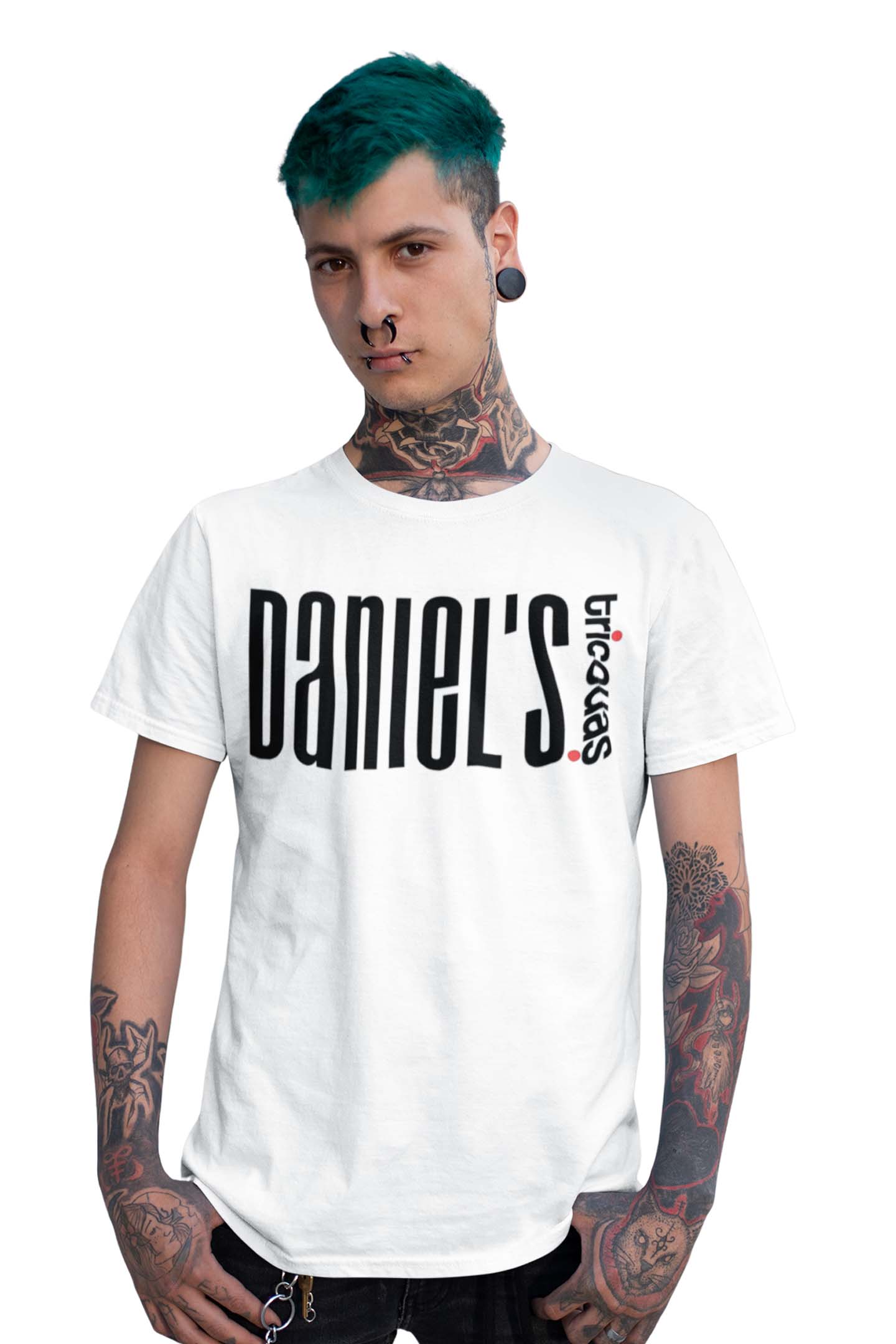 Tricou Daniel - Alb