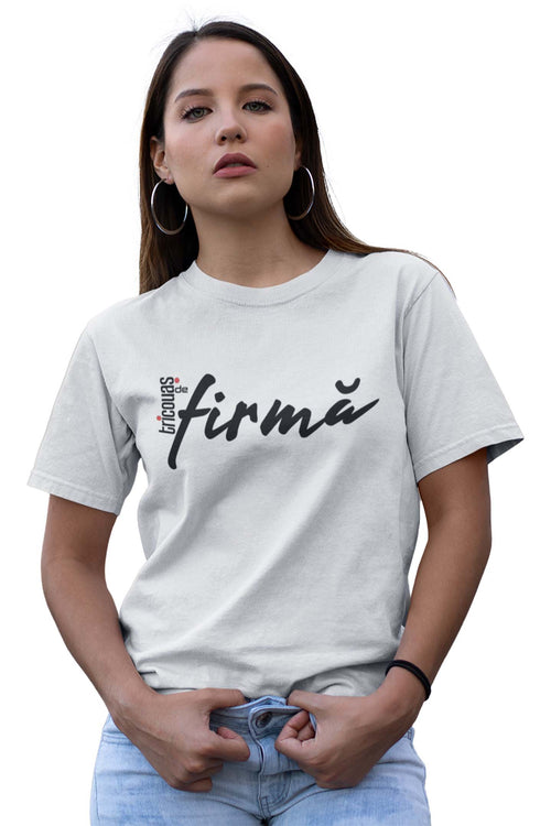 Tricou de Firmă - Alb
