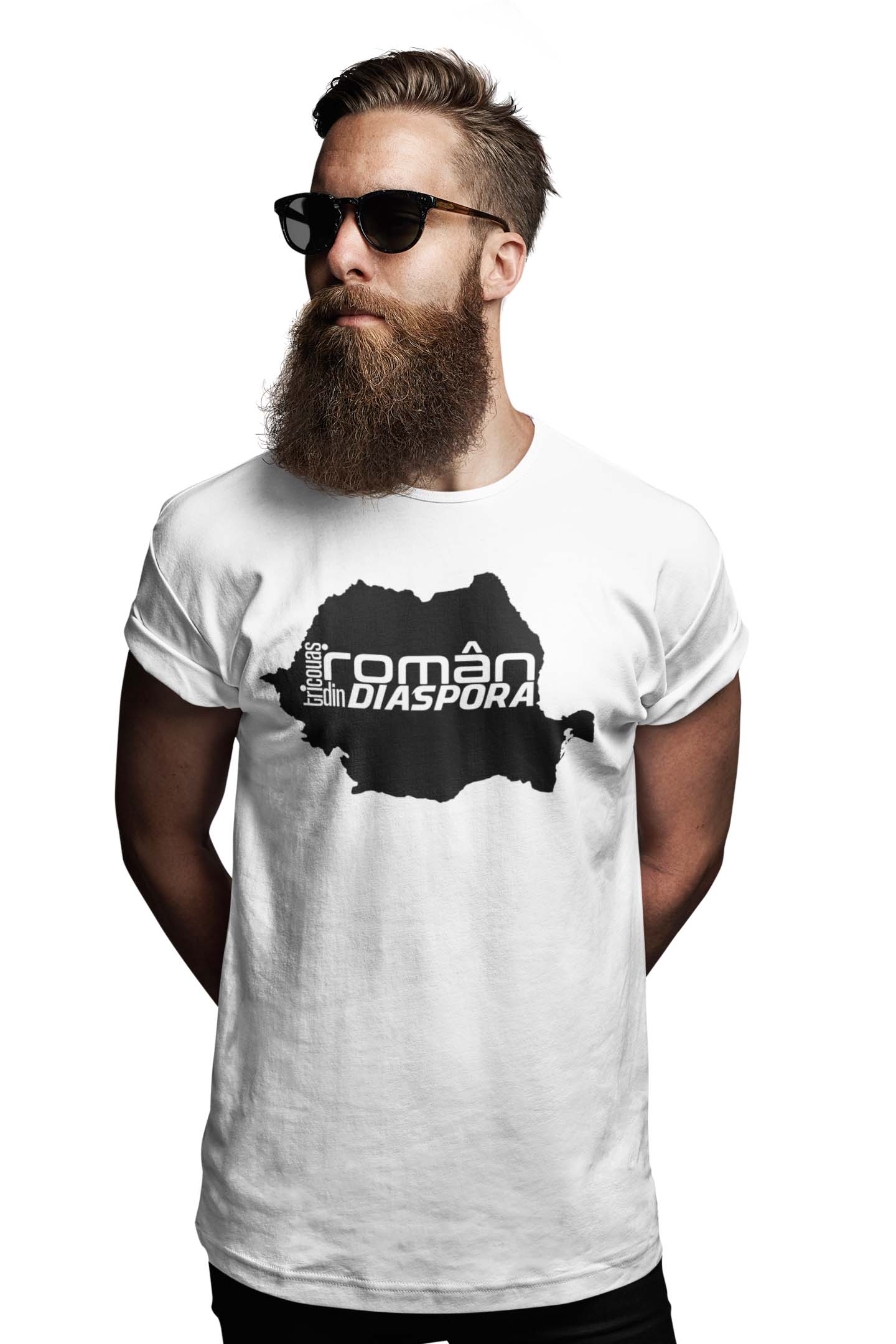 Tricou Diaspora - Alb