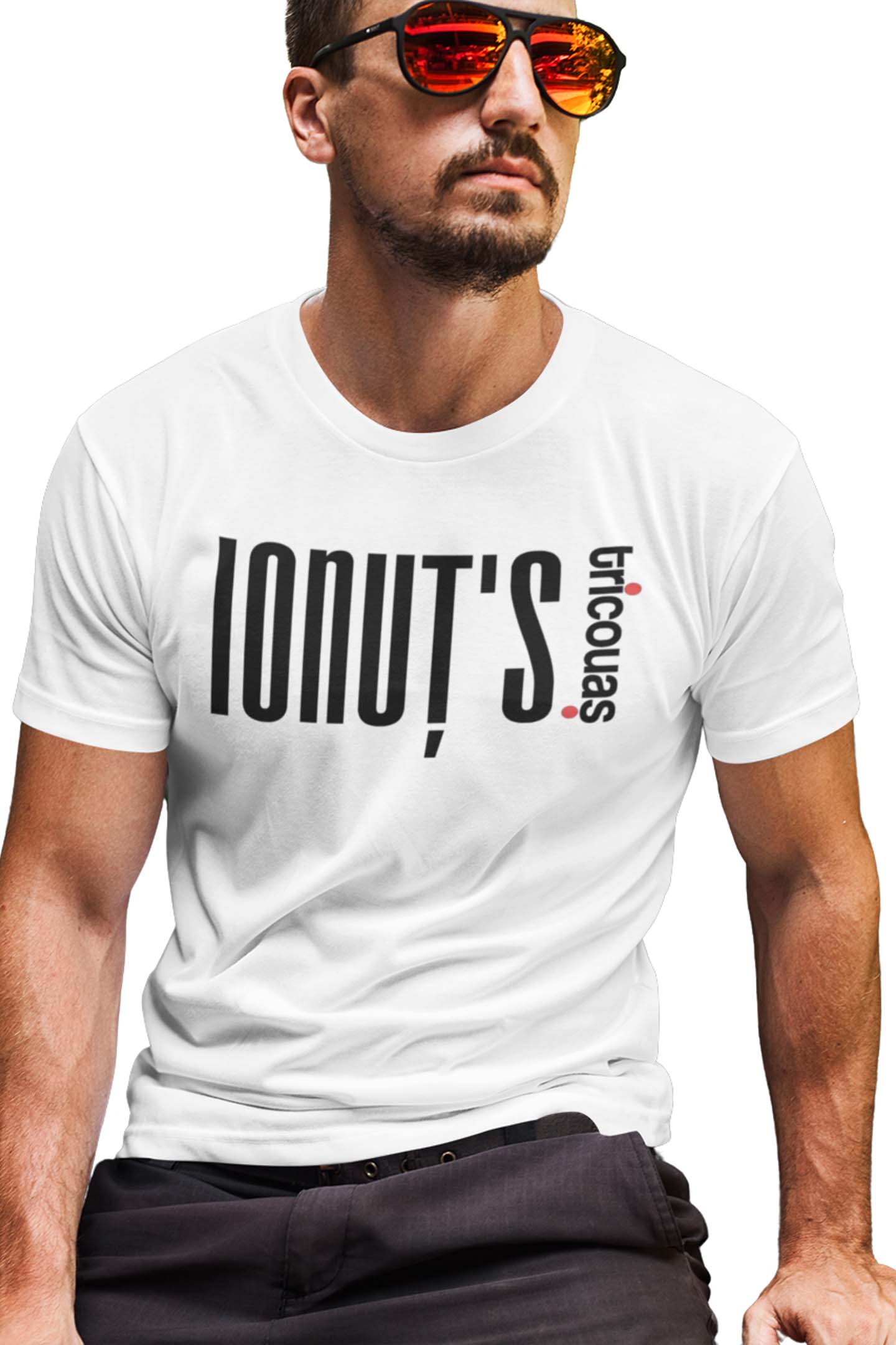 Tricou Ionuț - Alb