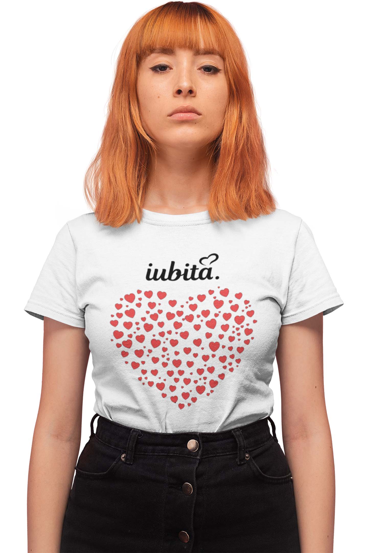 Tricou Iubită - Alb