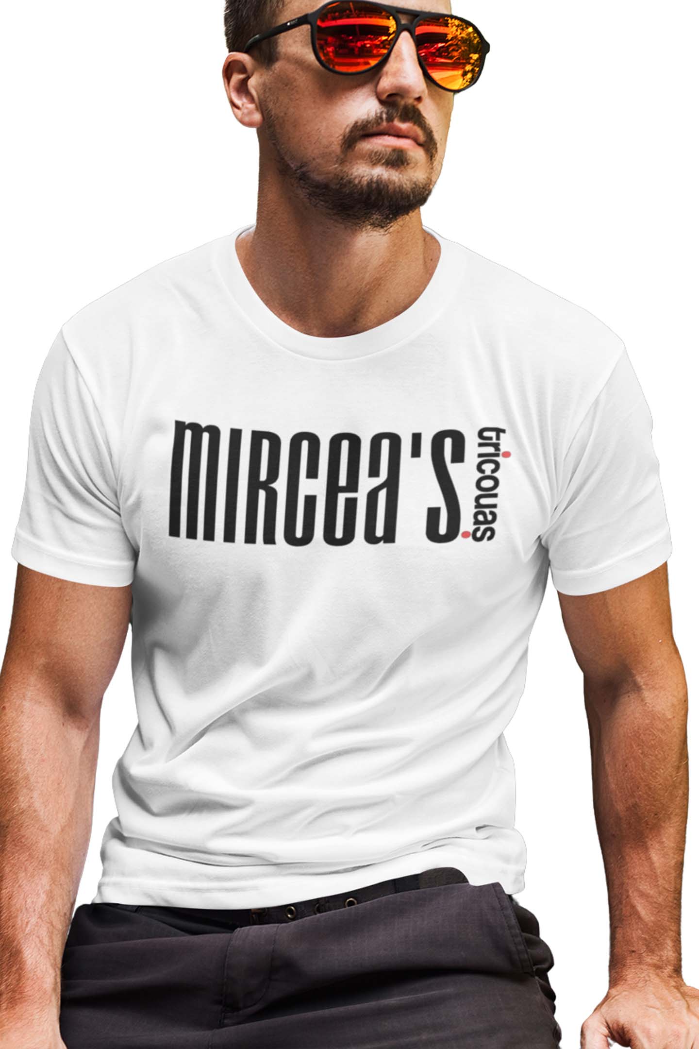 Tricou Mircea - Alb