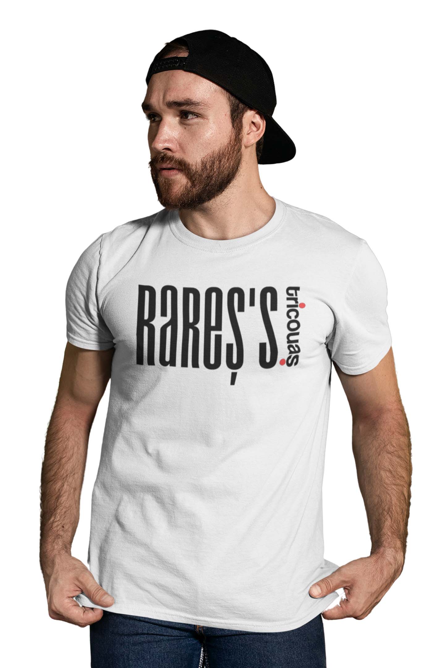 Tricou Rareș - Alb