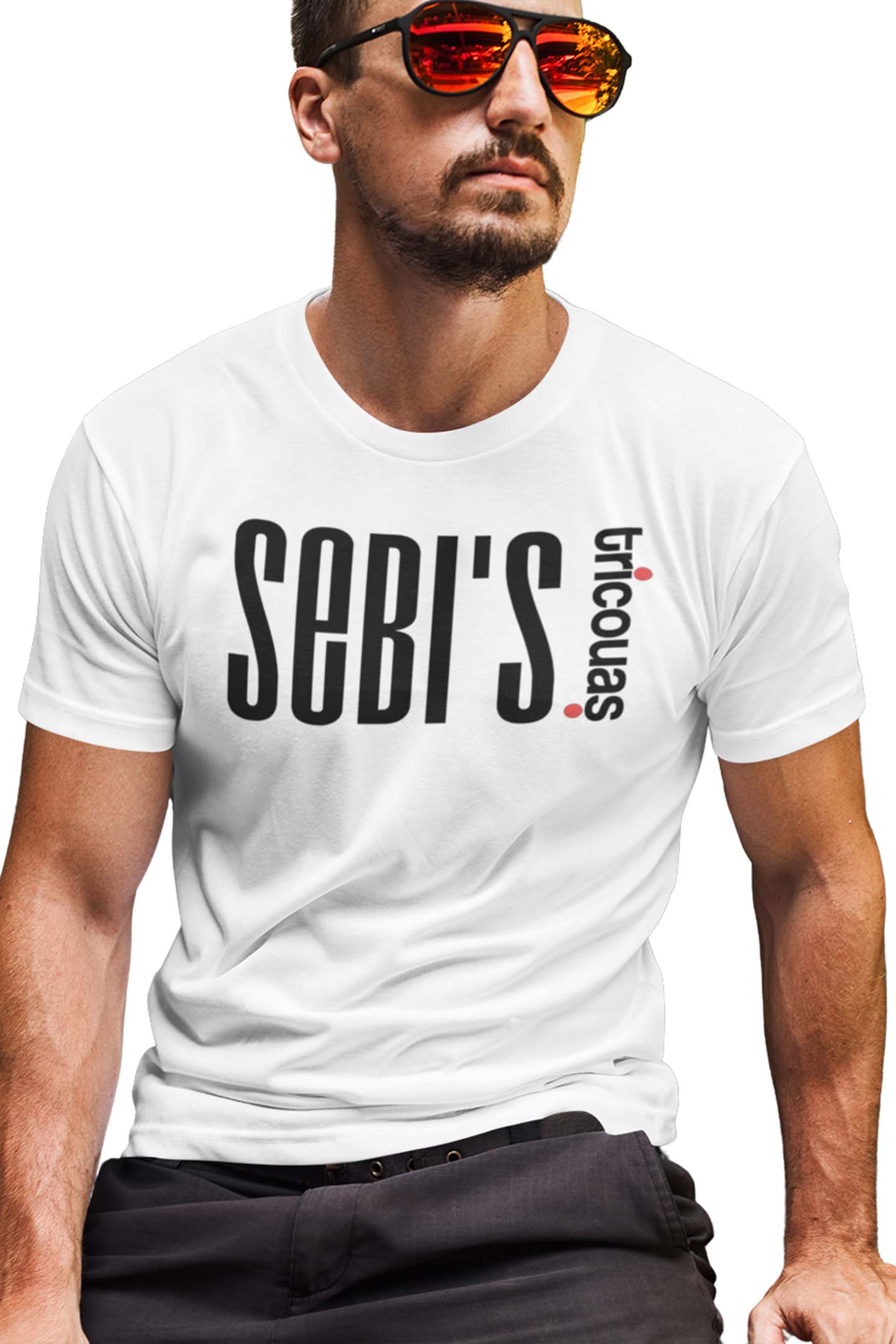 Tricou Sebi - Alb