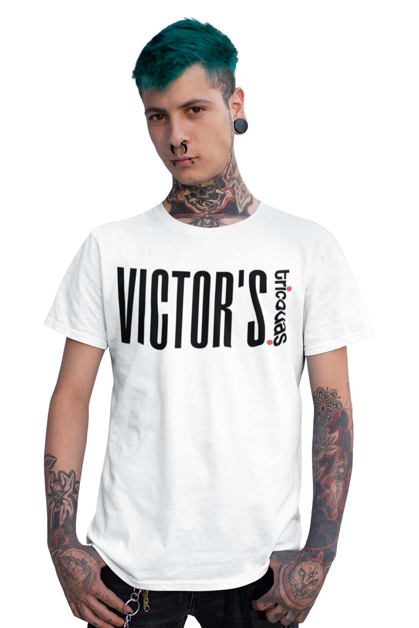 Tricou Victor - Alb