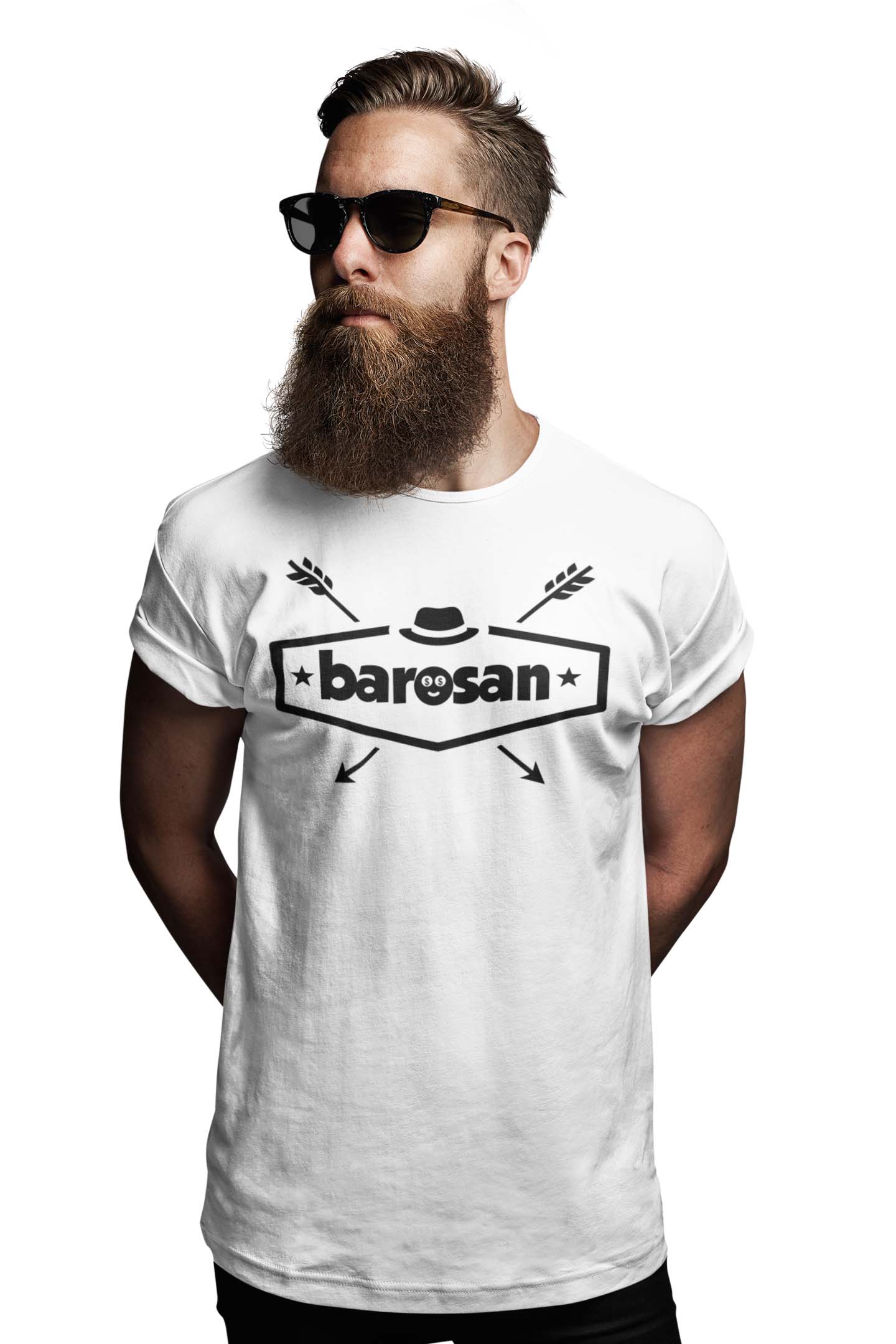 Tricou Barosan - Alb