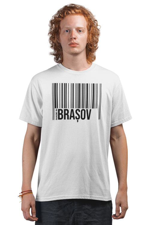 Tricou Brașov Alb